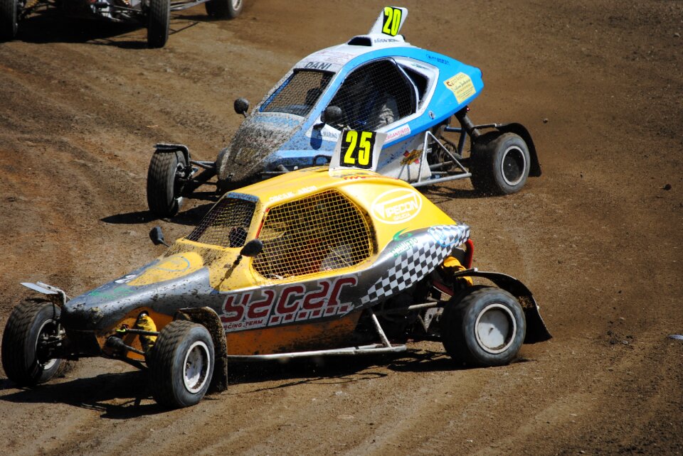 Kartcros competition motor racing