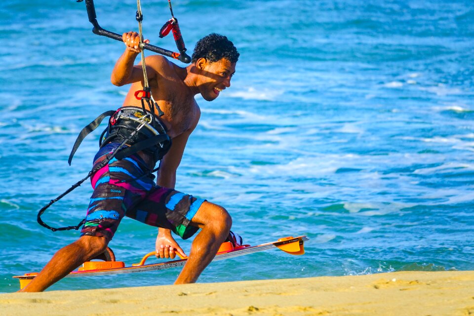 Wind surfing leisure windsport