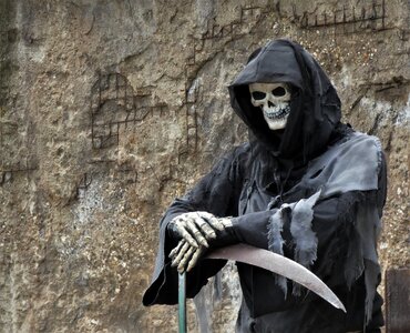 Skeleton horror terrible