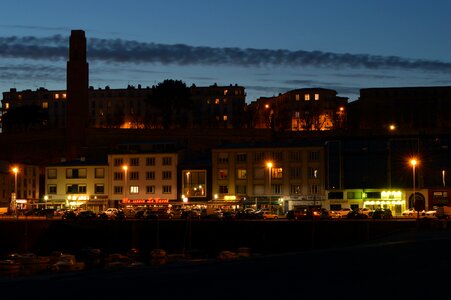 Port bistro lighting photo
