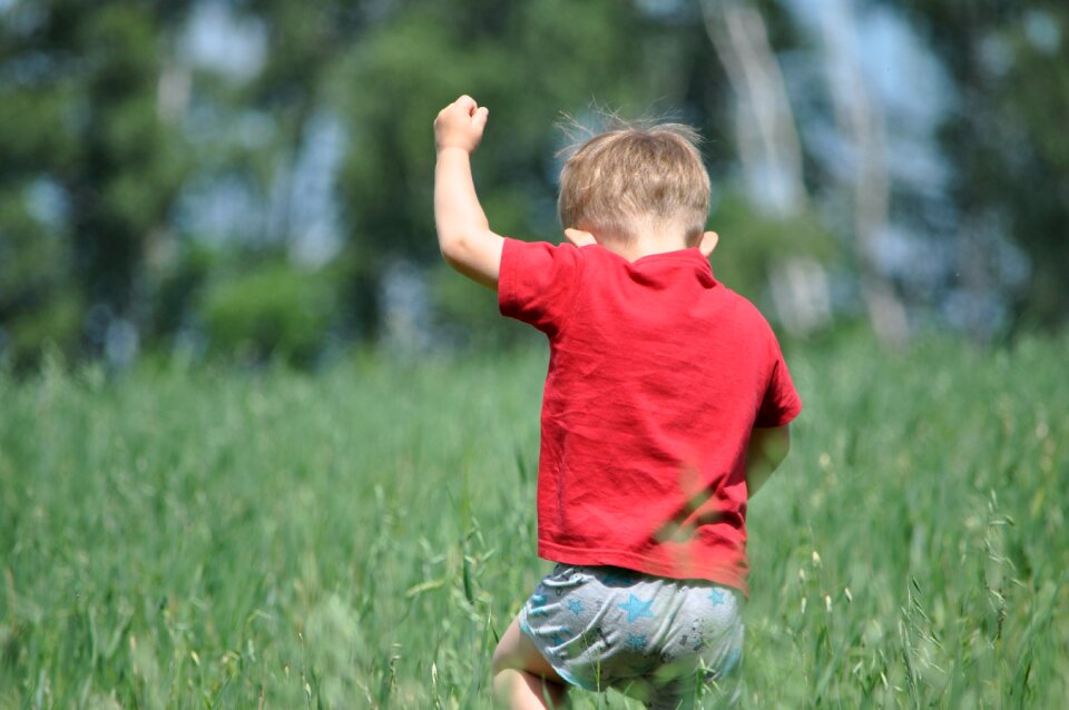 Kid summer outdoor