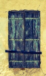 Aged weathered village