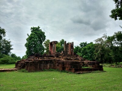 Nature building castle