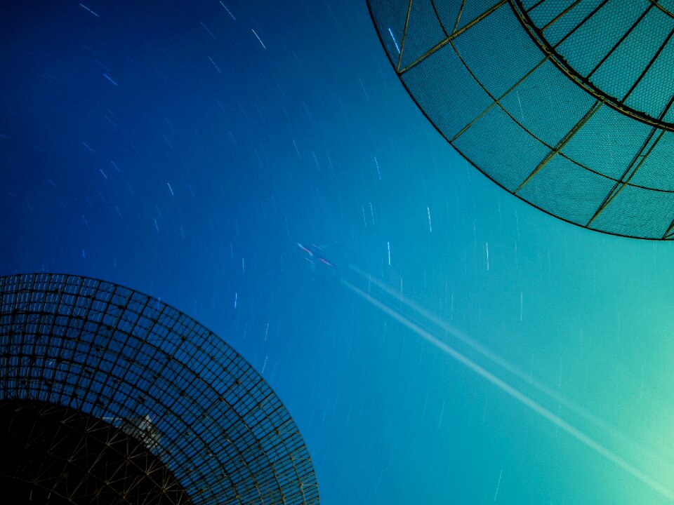 The scenery night view background