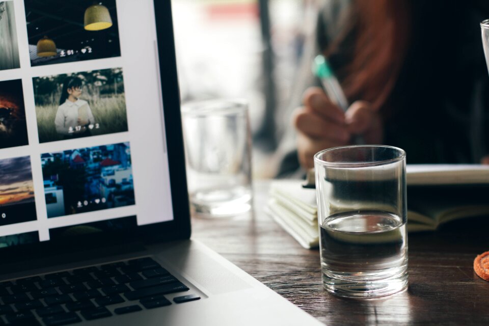 Computer drink focus