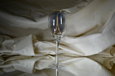 Wine glass celebrate romance