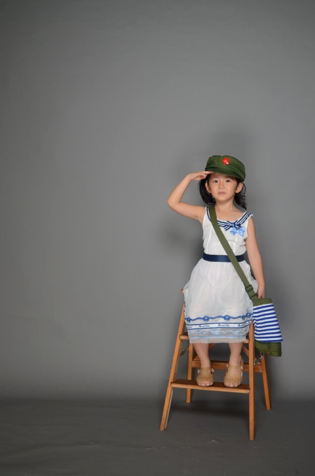 Child girls studio