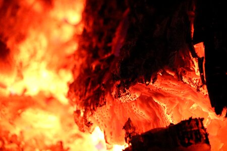 Log heat texture