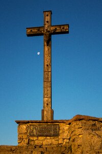 Nature cross sunrise