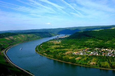 Sachsen germany rhine photo