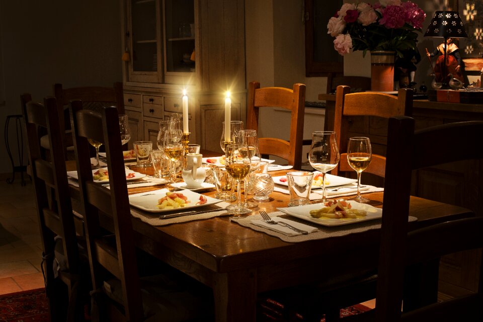 Setting celebration elegant