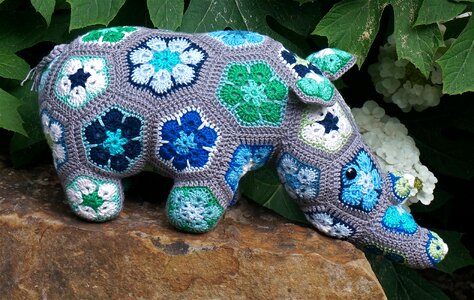 Crochet handmade yarn