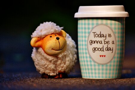 Joy coffee cup
