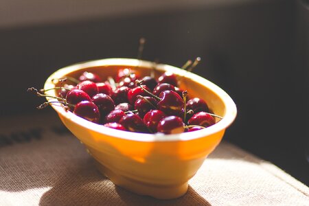 Food fruits table photo