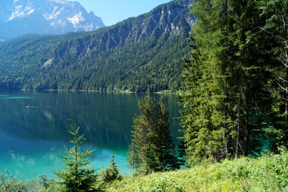 Water mirroring nature