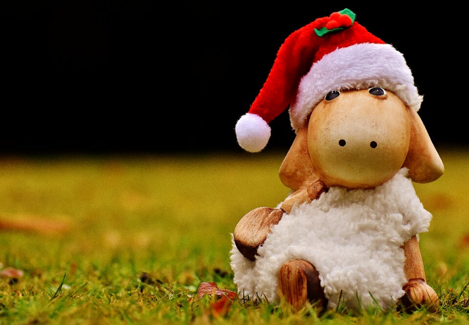 Santa hat ceramic cute