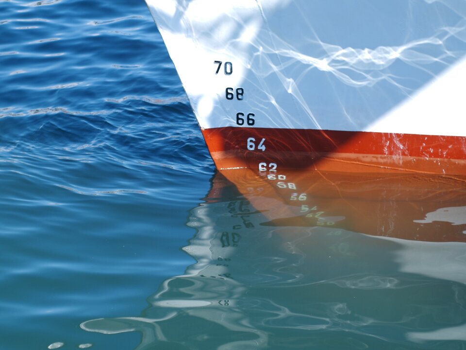Blue water level tourism