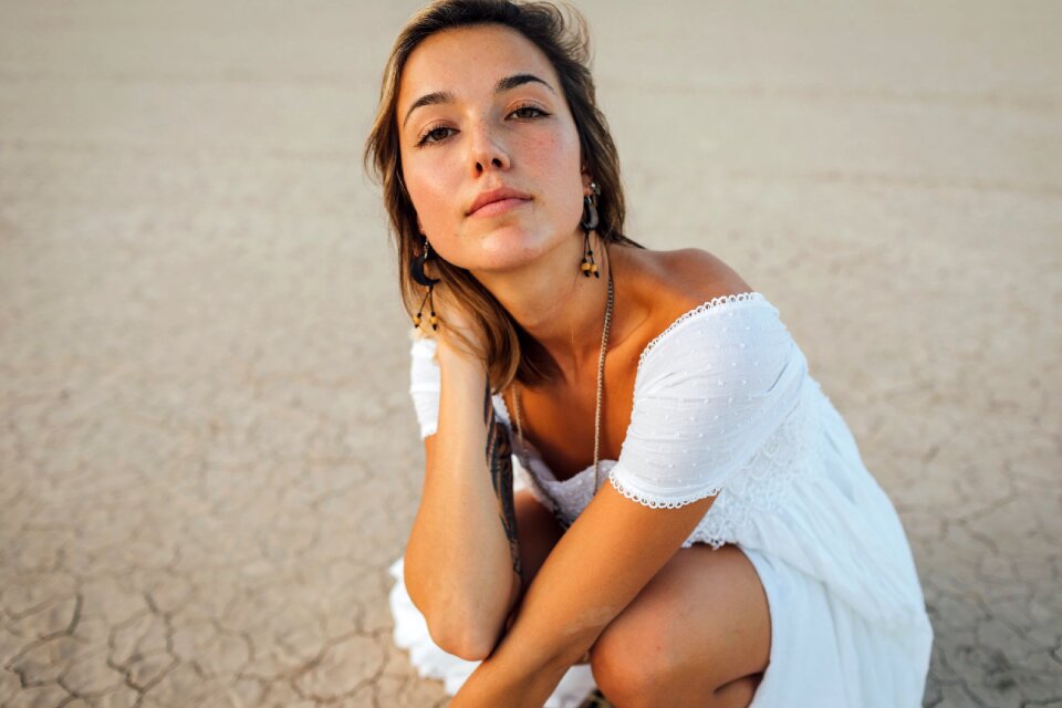 Girl model person