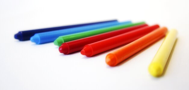 Colored pencils school school supplies