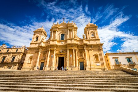 Baroque church italy