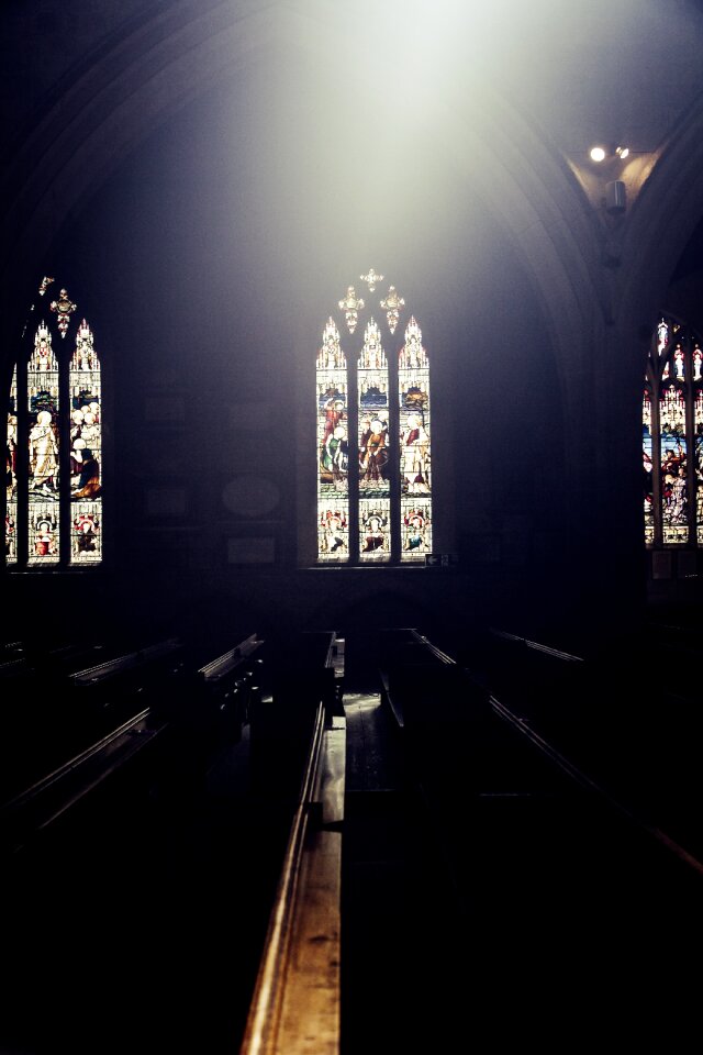 Church window architecture stained glass