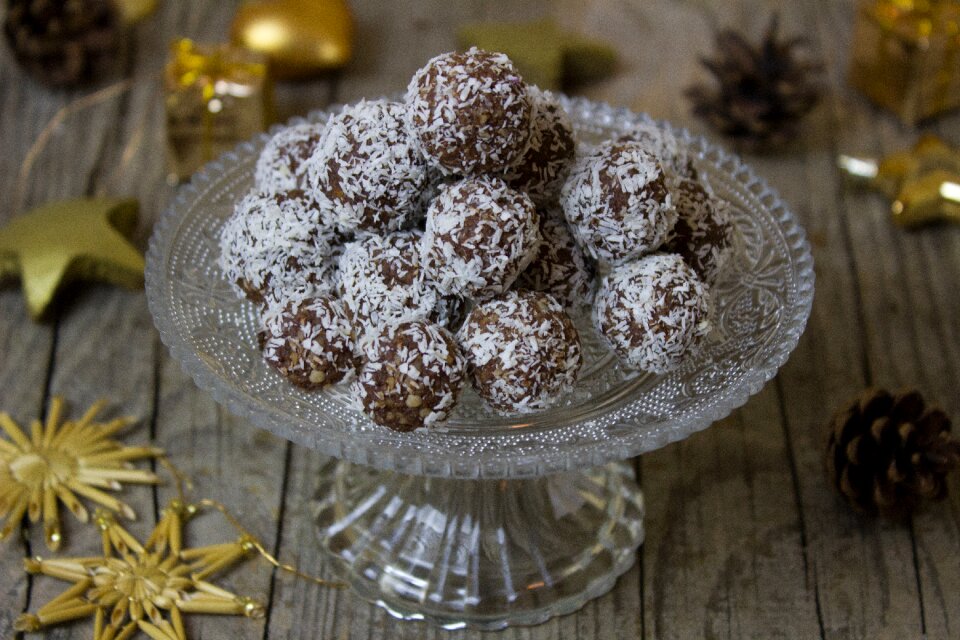 Christmas advent coconut