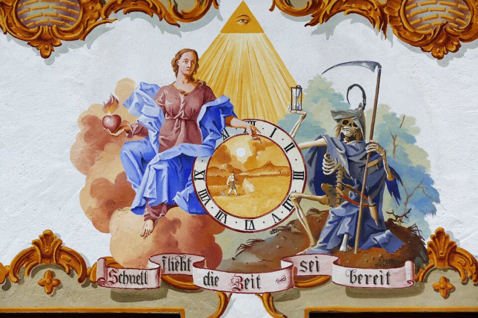 Death symbolic memento mori