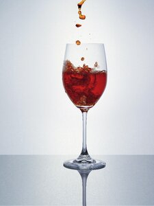 Alcohol non-alcoholic glass photo