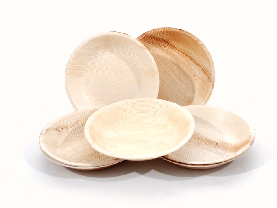Material dishware wooden
