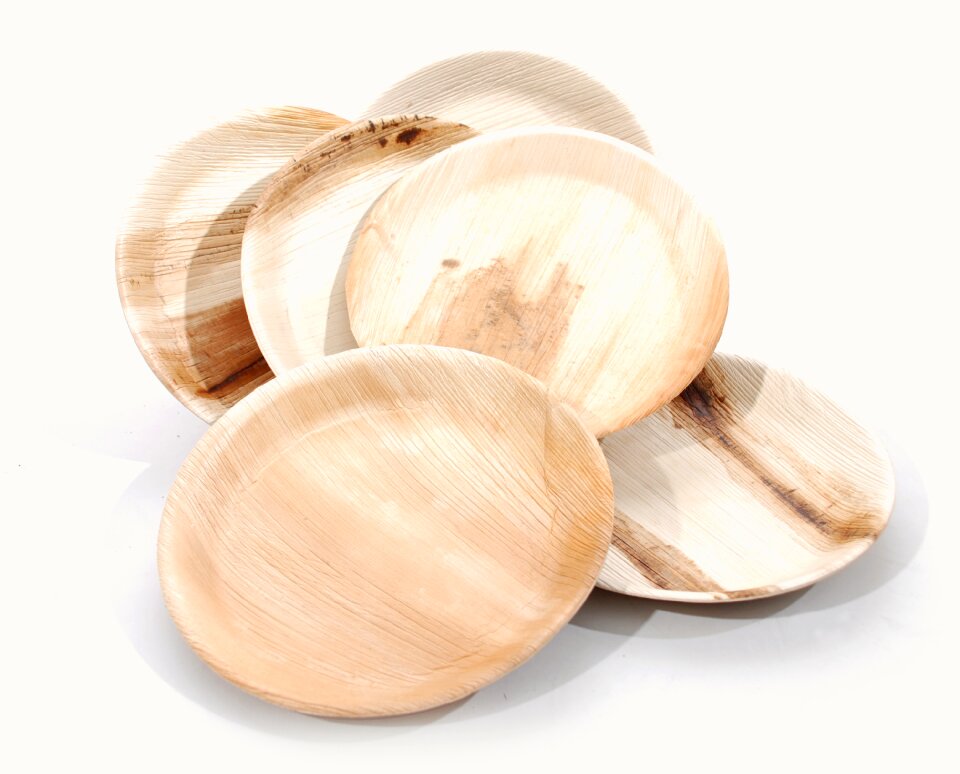Material dishware wooden