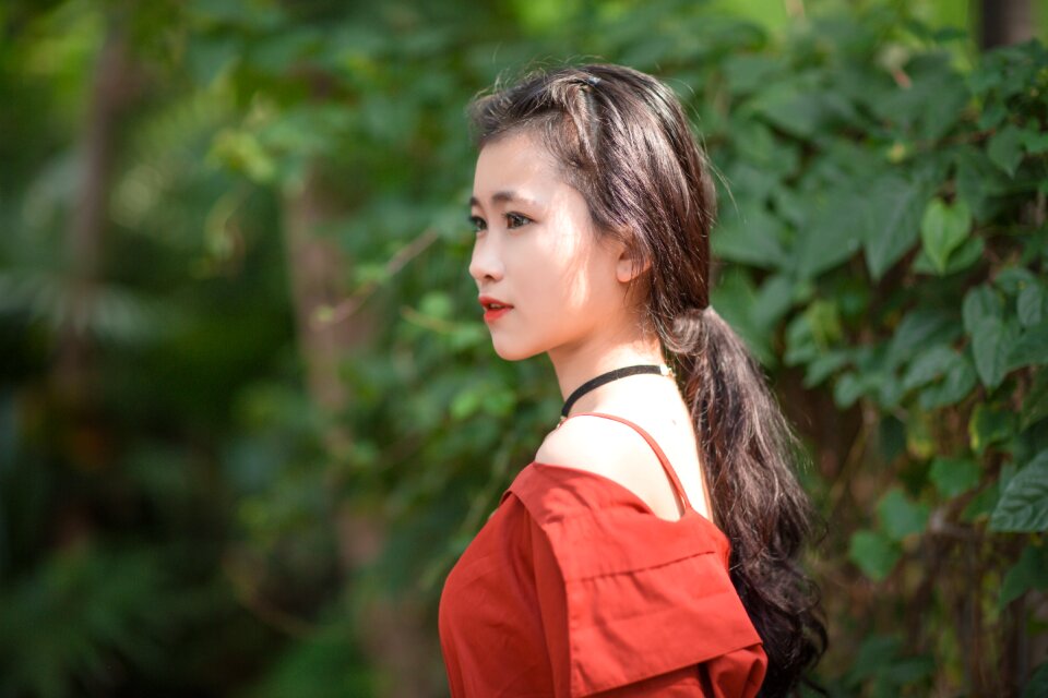 Fashion young female
