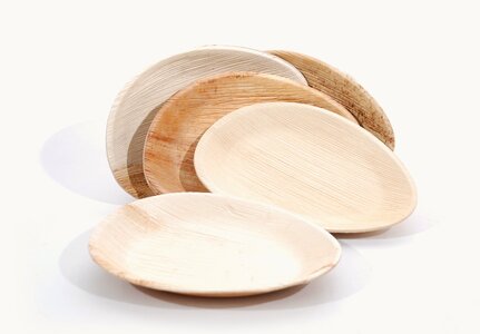 Material dishware wooden