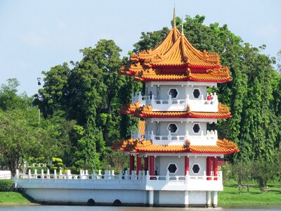 Singapore chinese garden afternoon