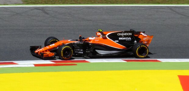 Engine alonso mclaren