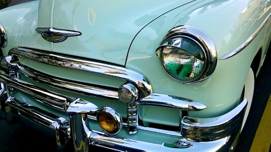 Blue mint color chevrolet