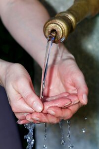 Wash clean drinking water photo
