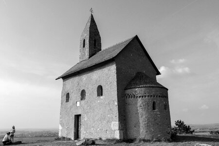 Black and white church b w photography photo