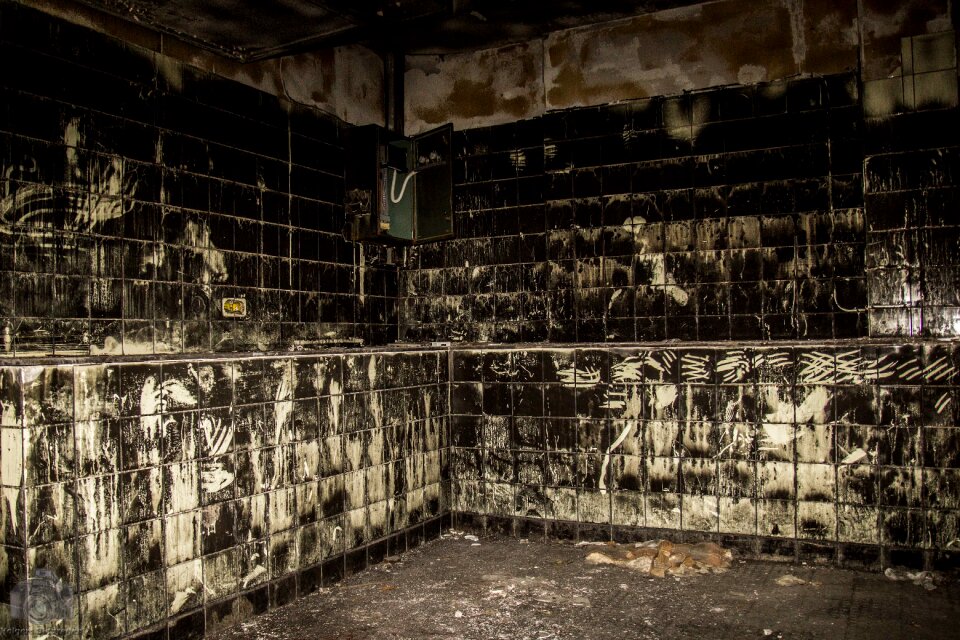 Lost place old scruffy
