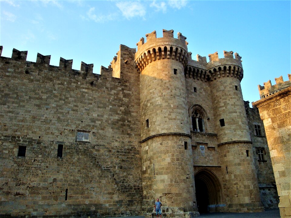 Castle rhodes the middle ages