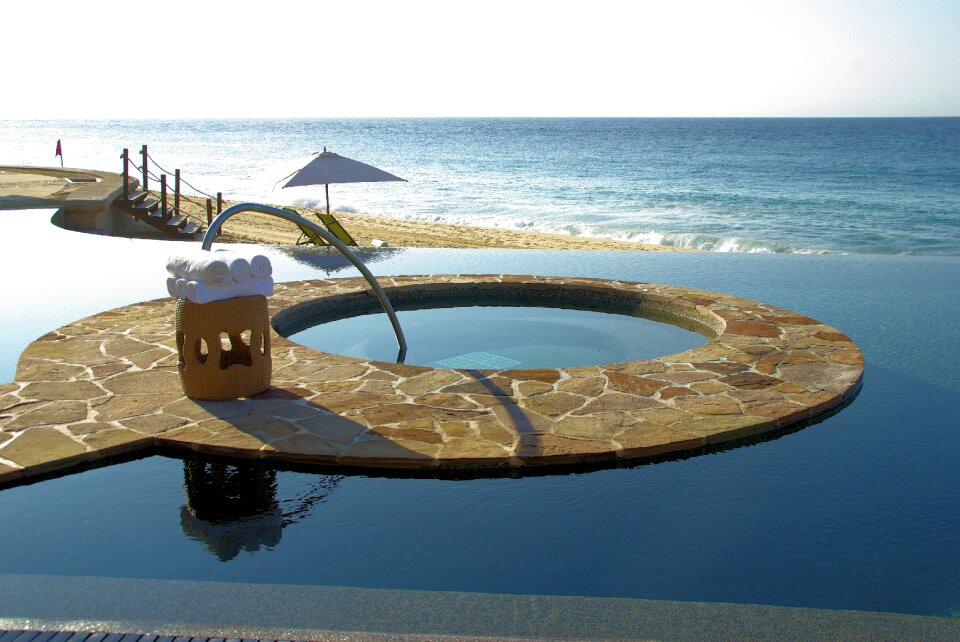 Sea resort swimming pool