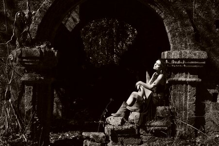 Bliss tranquility the ruins of the