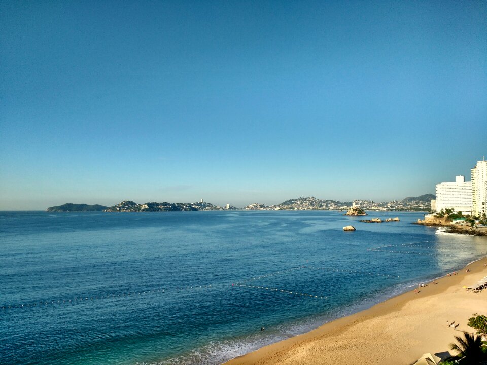 Acapulco dawn beach