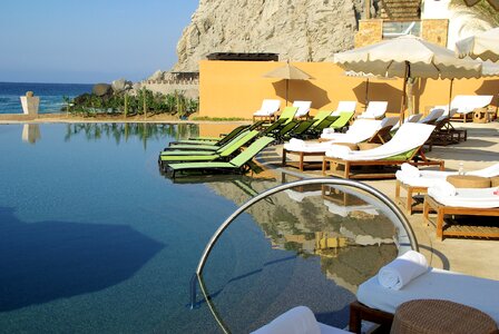 Sea resort swimming pool