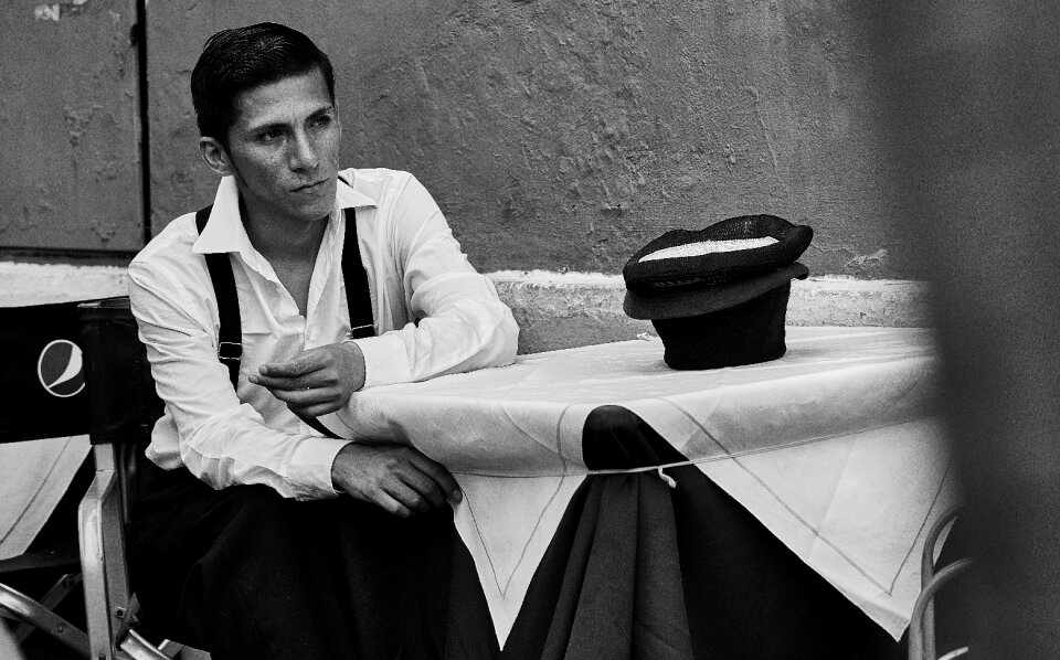 Business facial expression fashion