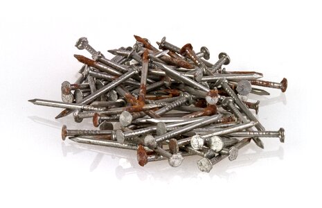 Rust tabletop wire