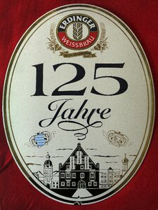 Advertising sign historically brewery