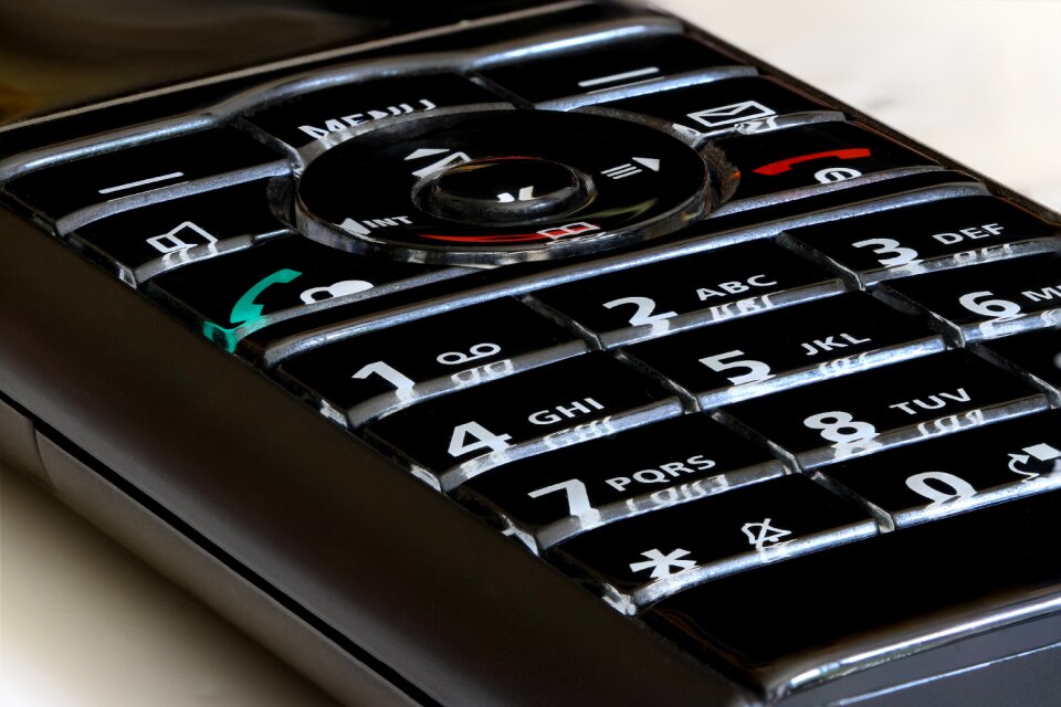 Communication keys digits