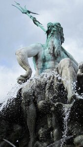 Fountain neptune trident