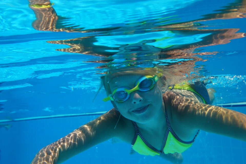 Water travel underwater photo