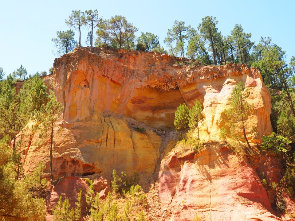 Rock color bright